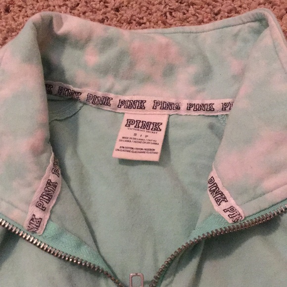 PINK quarter zip up - Picture 3 of 3